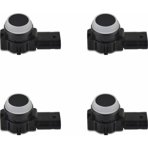 4pcs) A0009050342 Parking Sensor Distance Control Sensor Car Detector For A-Class B-Class SL GLK White Color 0009050342
