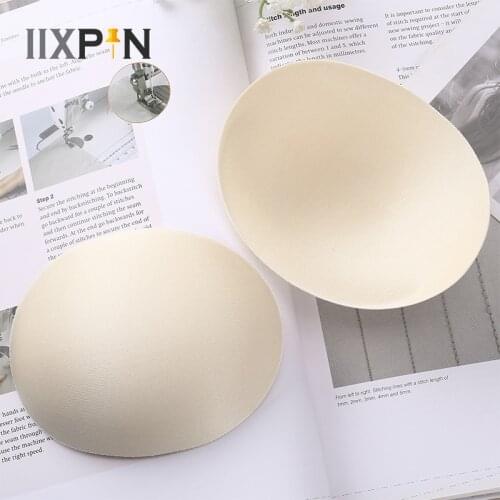 5 Pairs Women Intimates Accessories Swimsuit Bra Padding Inserts Round Sponge Breast Pads Chest Cups Bikini Inserts Chest Pad