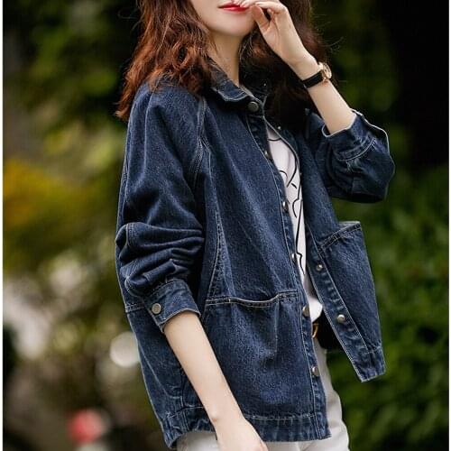 Женские джинсовые куртки COSYPOP BOX China At AliExpress