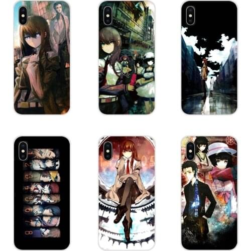 For Samsung Galaxy S2 S3 S4 S5 Mini S6 S7 Edge S8 S9 S10E Lite Plus Anime Steins Gate Accessories Phone Shell Covers