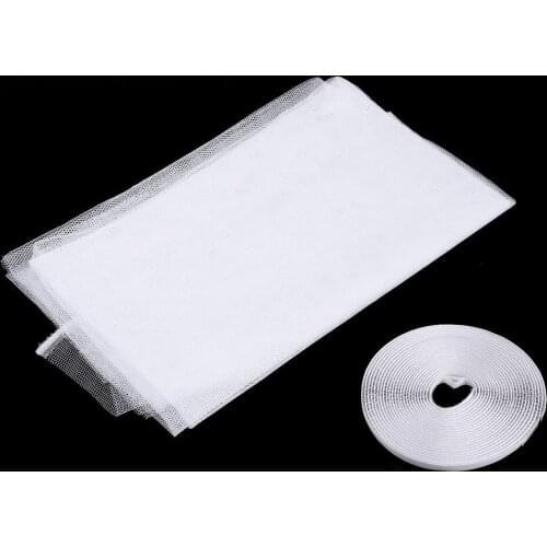 1.5x1.3 M Window Door Screen DIY Flyscreen Curtain Insect Screen Fly Mosquito Bug Window Door Mesh Screens Home Kitchen Use