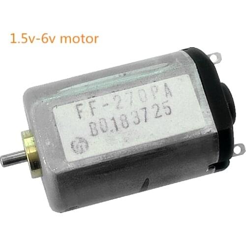 FF-270 Micro DC motor Razor Haircut diy 1.5v 3v 6v motor