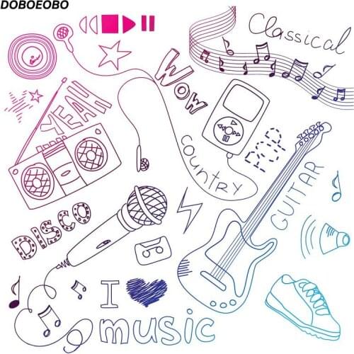 DABOXIBO Musical Instrument Clear Stamps Mold For DIY Scrapbooking Cards Making Decorate Crafts 2020 NEW Arrival