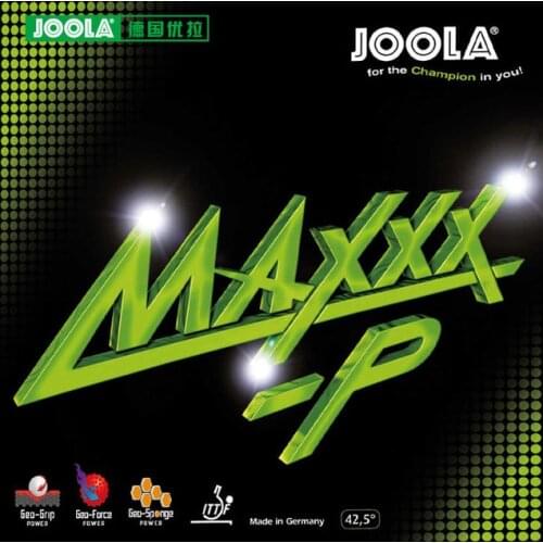 Joola MAXXX-P (Speed & Spin, for 40+) MAXXX -P Pips-in Table Tennis Rubber Ping Pong Sponge Tenis De Mesa