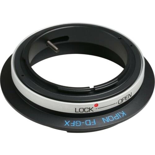 Kipon Adapter for Canon FD Mount Lens to Fuji GFX Medium Format Camera