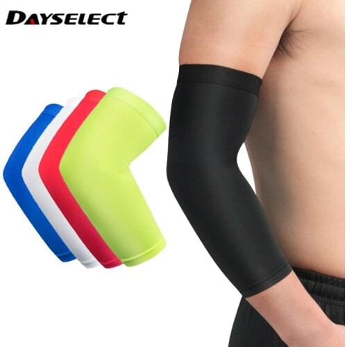 Compression Sports Arm Sleeve Basketball Cycling Arm Warmer Summer Running UV Protection Volleyball Sunscreen