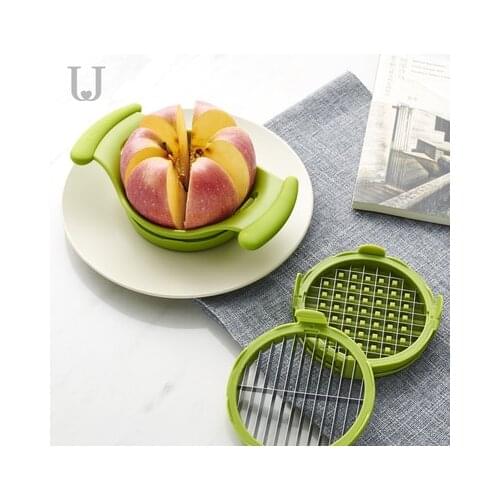 New Youpin Jordan&Judy Kitchen Apple Slicer Corer Cutter Pear Fruit Divider Tool Comfort Handle for Kitchen Apple Peeler