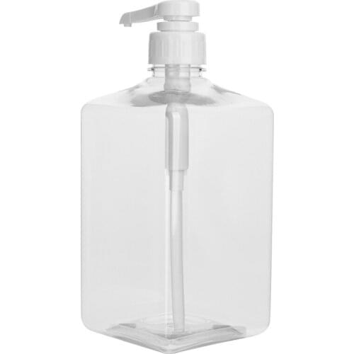 Plastic Sugar Press Bottle 1600Ml 10Cc Hand Pressure Fructose Sugar Press Bottle Milk Tea Coffee Utensils