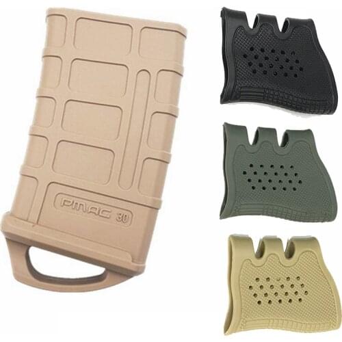 M4/M16 Rubber Holster Tactical Rubber Bag 5.56 Mag Bag Water Hunt Box Toy Ammo Bag Water Gun Cartridge Glove Cover Hunting