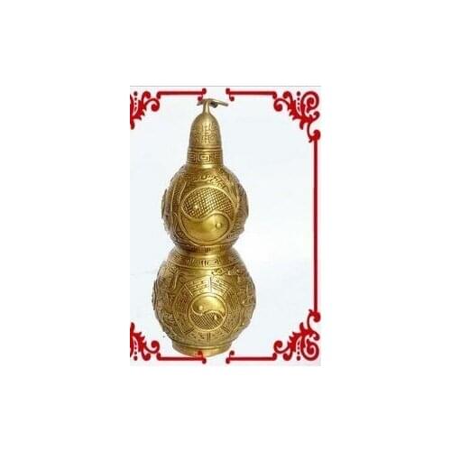 Treasure gourd gossip eight copper gourd ornaments increase margin increase the feelings of the couple and the houseroom Art