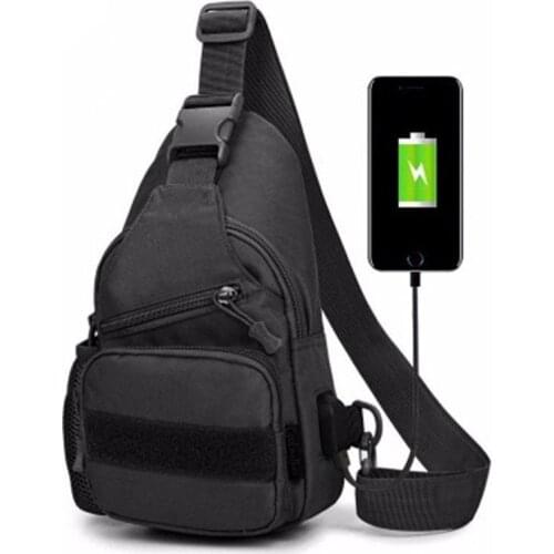 2021 Tactical Shoulder Bag Army Military Multicam Airsoft Molle Crossbody Bag Men Travel Hiking Hunting Camping Sling Backpack