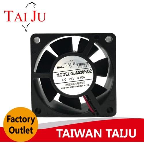 TAIWAN TAIJU SJ6020 DC Axial Fan 60×60×20mm