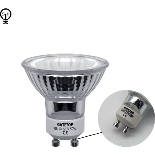 Spotlight Halogen Lamp GU10 50W 220-240V Energy Saving Hot Sale
