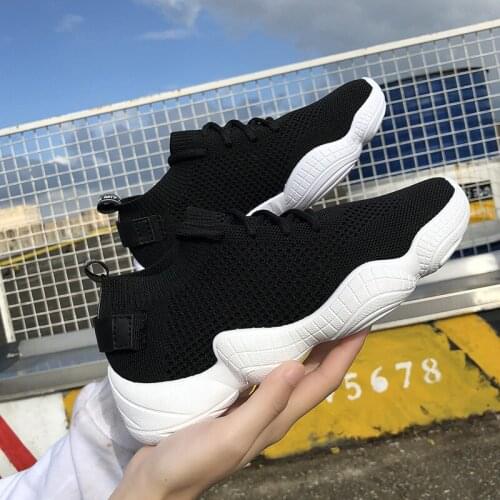 Womens shoes 2020 new sports shoes outdoor wedge heel travel shoes ladies vulcanized shoes non-slip increased mesh casual shoes