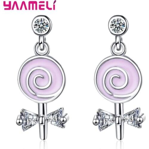 925 Sterling Silver Dangle Earrings Hot Sale Woman Girl Gift Sunflower Little Daisy Wedding Holiday Party Accessories Jewellery