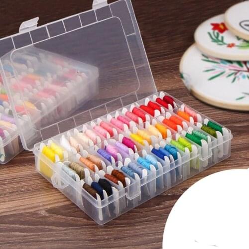 1 Box 50/100 Colors Embroidery Thread Yarn Thread Sewing Thread Sewing Machine Thread For DIY Sewing Use Hilos Para Bordar 2020