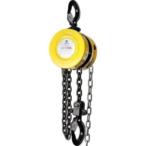 1 Ton Construction Hoist Hand Chain Round Type Block