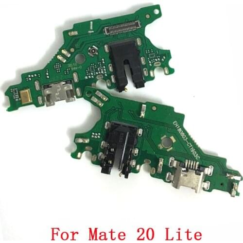10pcs New For Huawei Mate 20 Lite USB Charger Dock Port Connector Board USB Charging Port Flex Cable