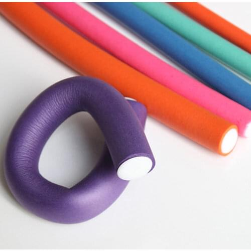 10 Pcs/Set Hair Curler Magic Air Hair Roller Curling Sticks Soft Foam Twist Flexi Rods Hair DIY Styling Tool MH88