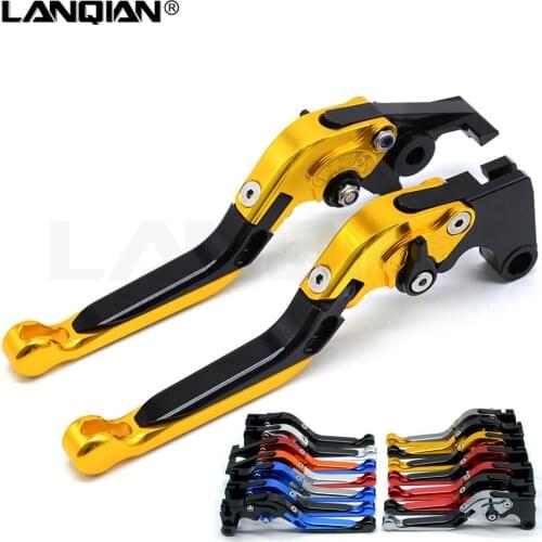 19 Colors For SUZUKI DL650/V-STROM 2011 2012 CNC Motorcycle Adjustable Folding Brake Clutch Levers With V-STROM LOGO DL 650
