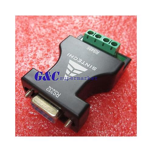 2pcs RS-232 RS232 to RS-485 RS485 Interface Serial Adapter Converter NEW