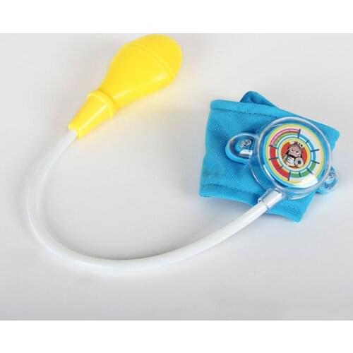 Children Simulation Family Doctor Toy Small Nurse Mini Blood Pressure Meter Baby Boys Girls Funny Game Cosplay Pretend