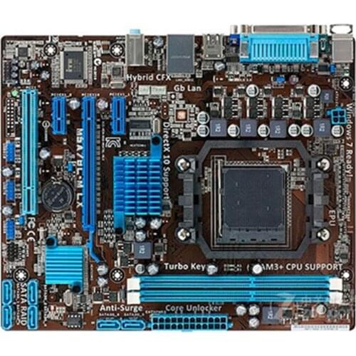Asus M5A78L-M LX Desktop Motherboard 760G 760L Socket Socket AM3 AM3+ DDR3 16G U ATX UEFI BIOS Original Used Mainboard On Sale