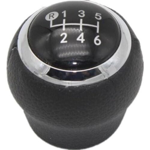 For Toyota Verso 2009 2010 2011 2012 2013 2014 2015 2016 Car-Styling 6 Speed Gear Stick Shift Knob Leather Cover