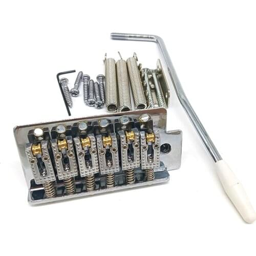 Roller Saddle Heavy Duty 6 Strings Guitar Tremolo Bridge with Bar For FD Strat Squier Electric Guitar Repair Tool parts