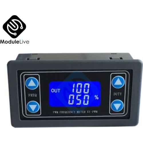 Signal Generator LCD PWM Pulse Frequency Duty Ratio 1HZ~150KHZ Cycle Adjustable Square Wave Rectangular Wave