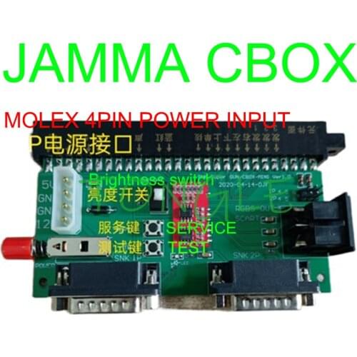 SuperGun JAMMA CBOX Mini SNK DB15 Handle Gamepad Interface for Arcade Base Board SNK IGS Pandora Treasure Box Etc