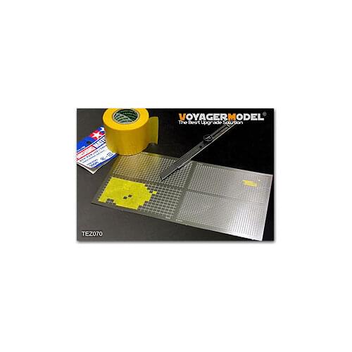 KNL HOBBY Voyager Model TEZ070 simple cover stickers engraved with a rule 2 (GM)