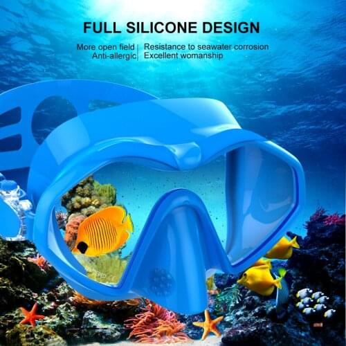 Adult Mask Silicone Snorkeling Mask Equipment Diving Mask