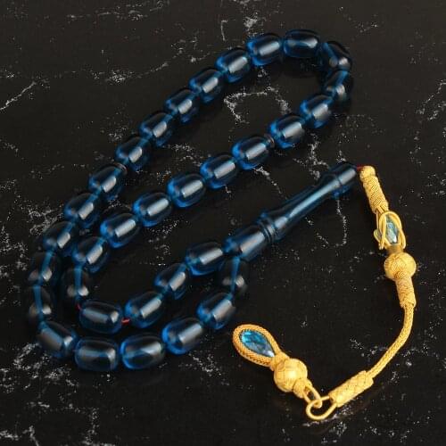 Natural Amber 1000 Silver Kazaz Tassel 33 Bead Prayer Beads Islamic Tasbih Rosary Men Women Meditation Jewelry From Turkey