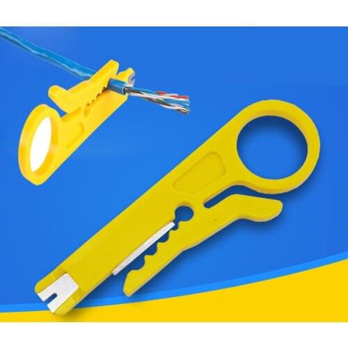 Mini Portable Wire Stripper Knife Crimper Pliers Crimping Tool Cable Stripping Wire Cutter Multi Tools Cut Line Pocket Multitool