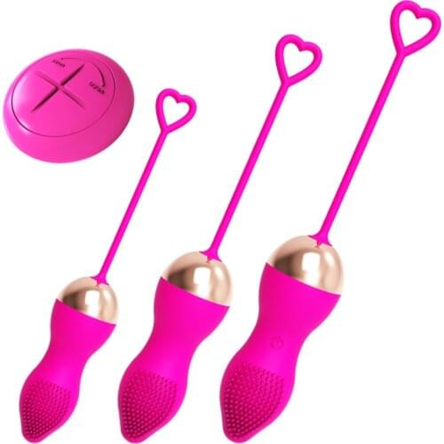 Kegel Balls Vibrator Vibrating Egg Sex Toys For Women Remote Control Vaginal Tight Exercise Muscle Shrink G Spot Stimulator