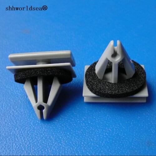 Shhworldsea 100pcs auto clip Rocker Panel Retainer for GM#15288146,15893516