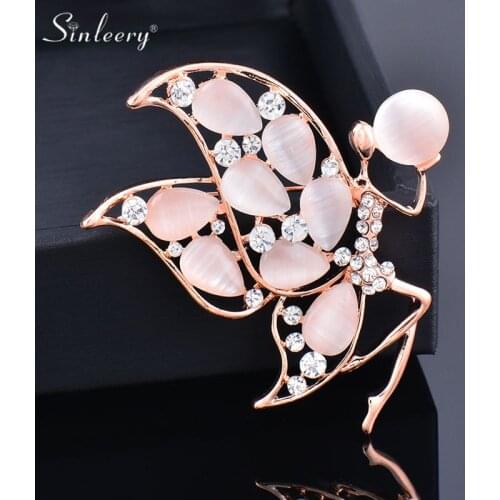 SINLEERY Brooches With Animals For Clothes