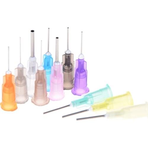 100Pcs Solder Paste Adhesive Glue Liquid Dispensing Needle Wholesale