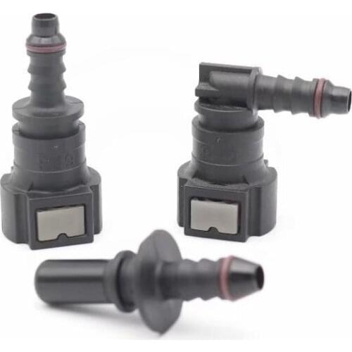 9.49ID6 Auto Fuel Line Quick Connector Gasoline Diesel Methanol Ethanol Yin Yang Oil Pump 6mm Inner Diameter Plug Urea Connector