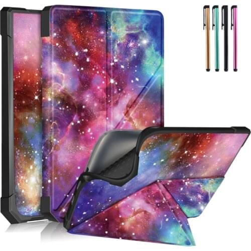 Case For e-book Pocketbook 740 colour Cover Leather For PocketBook InkPad 3 PB740/pro PB740 Color PB741 Cover tablet stand Case