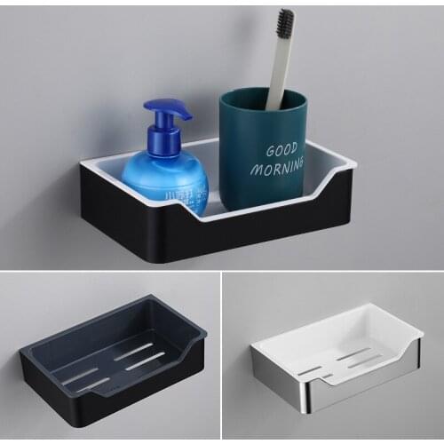 Black shelf bathroom space aluminum wash gargle cup toilet, toilet, toilet, paper holder, detachable cleaning