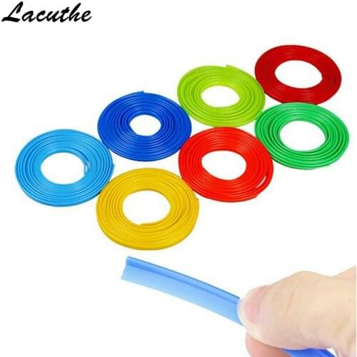 Lacuthe 5M/Lot Car Styling Interior Decoration Thread Sticker Insert type Air Outlet Dashboard Decoration Strip Accessories