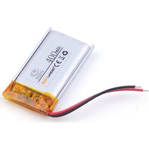 Best battery brand Size 502339 3.7V 400mah Lithium polymer Battery with Protection Board For Bluetooth GSP PSP Digital Products