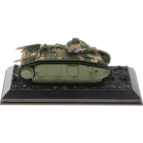 1/72 Model Alloy Vehicles Toy Collections Gift - Tank B1 Bis