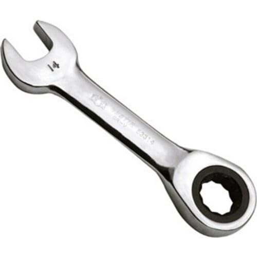 Short ratchet spanner Dual-purpose wrench set of 7pcs combination wrenches