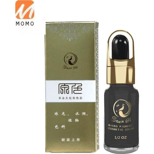 Semi-Permanent Pure Plant Permanent Makeup Pigment Eyebrow Tattoo Permanent Lip Coloring Inner Eyeliner Misty Eyebrow Pigment