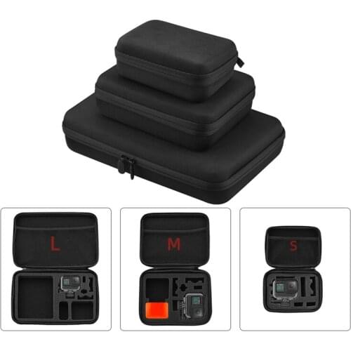 Portable Carry Case Small Medium Large Size Anti-shock Storage Bag For GoPro- Hero 9 Action Camera Handbag Hard Shell Box