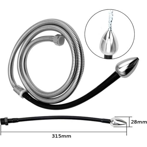 WETIPS Enema Anal Cleaning Tube Toilet Hose For Anal Douche Enema Clean Washer Soft Bidet Toilet Anus Cleaning Bidet Shower