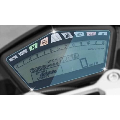 For Ducati hypermotard hyperstrada streetfighter Cluster Scratch Protection Film Screen Protector Blue Light New